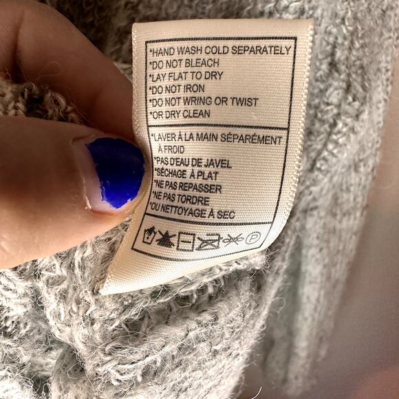 BB Dakota Gray Cardigan Sweater - Picture 7 of 8